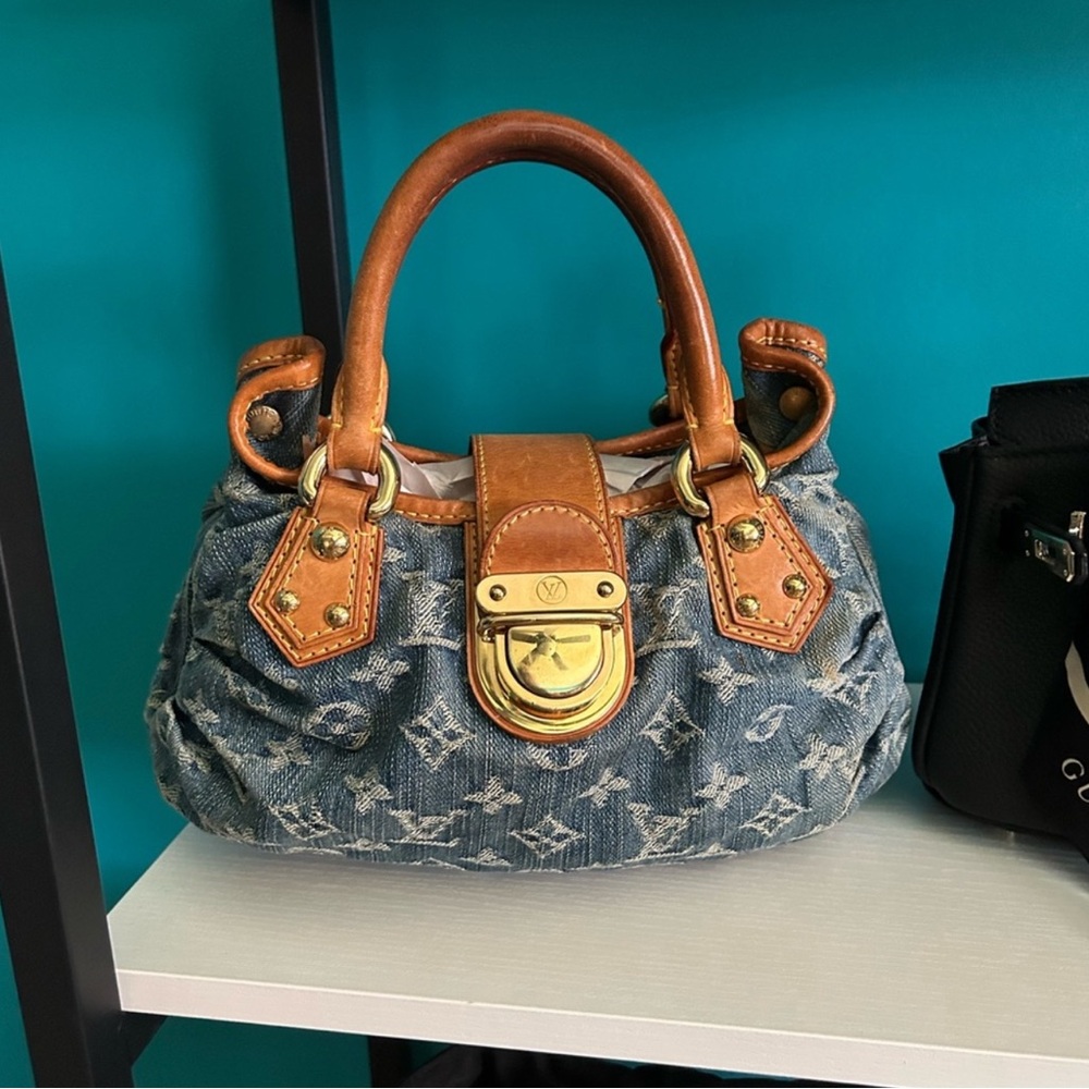 Louis Vuitton denim bag